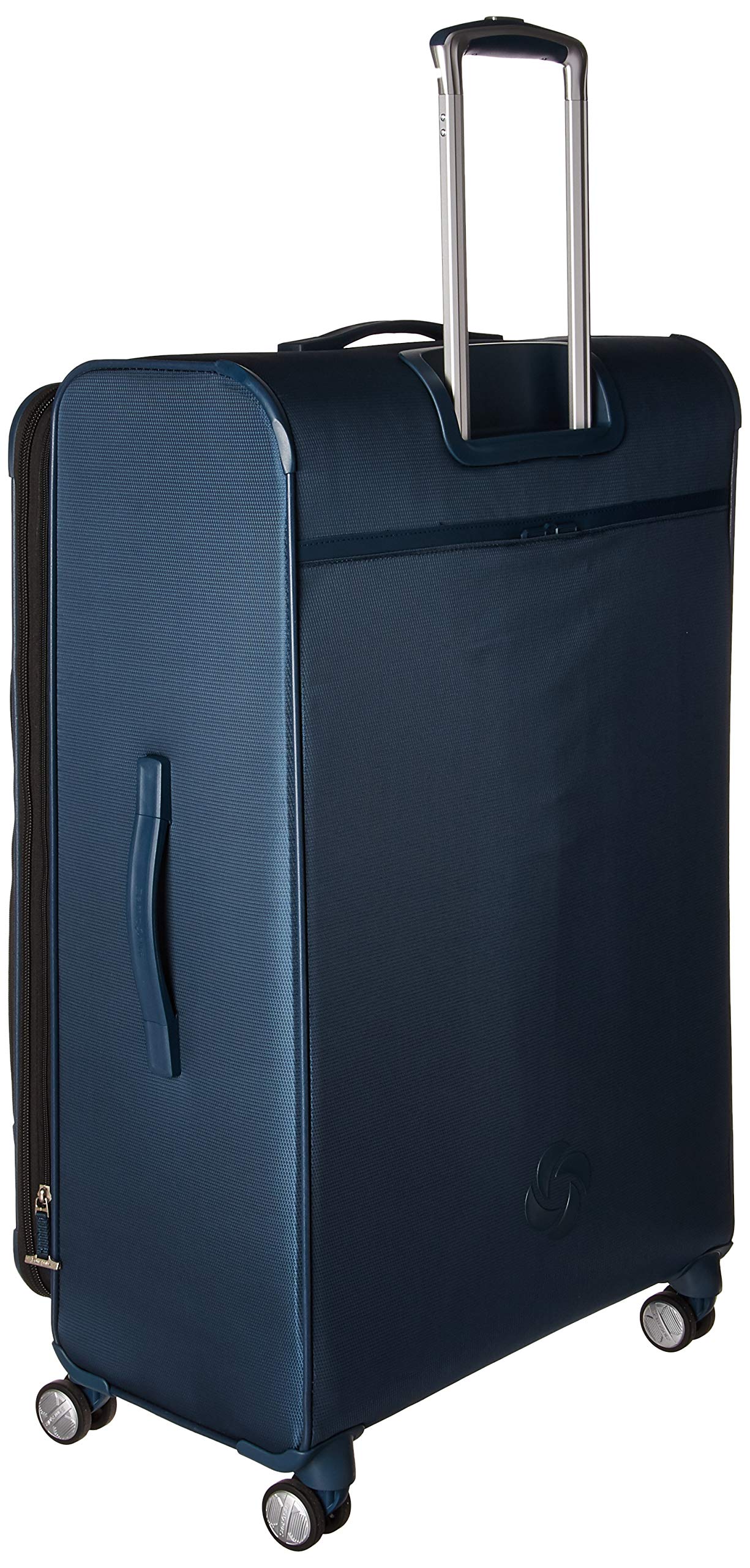Samsonite SoLyte DLX Softside Luggage, Mediterranean Blue, Checked