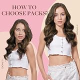 GOO GOO Tape In Hair Extensions 24in 100g 40pcs Remy Real Hair Dark Brown view 5
