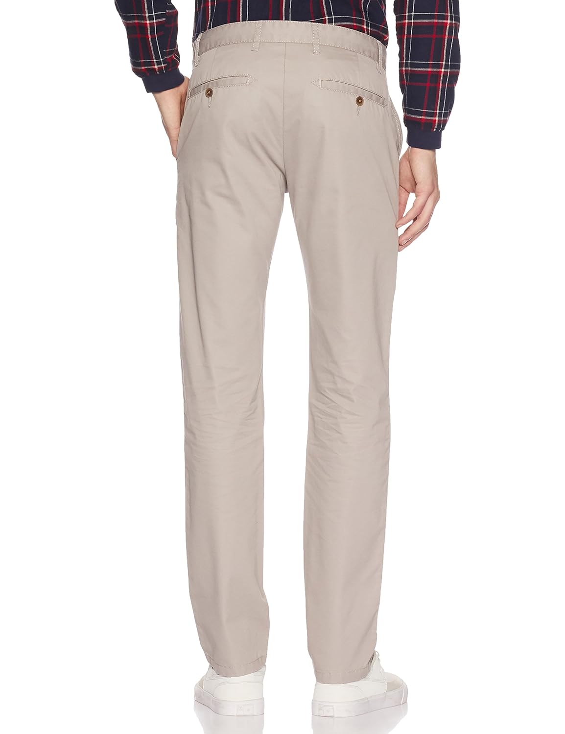 symbol amazon brand men's slim fit casual trouser