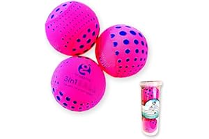 DSJUGGLING Washable Juggling Ball for Beginners, 60mm 3in1 Multi-Function Balls Set of 3 | Water Skimming Balls Bounce On Water - Pool Ball & Beach Toys | Soft Bouncy Grip Training Ball Kit