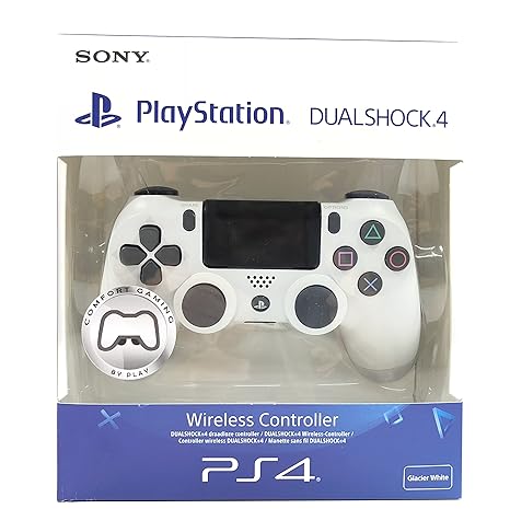 PS4 Dualshock 4 V2 Weiß Controller 'Komfort Gaming' 2x Paddles - Playstation 4 'Scuf' (Fortnite, Call of Duty, Dark Souls)