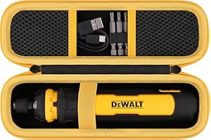 khanka for DEWALT Cordless Screwdriver (DWHT66719) Hard Storage Case,Case Only