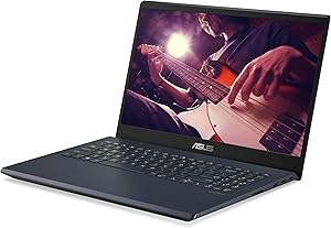 ASUS VivoBook K571 Laptop, 15.6” 120Hz FHD Display, Intel Core i7-10750H CPU, NVIDIA GeForce GTX 1650 Ti, 16GB DDR4 RAM, 256GB PCIe SSD + 1TB HDD, Windows 10 Home, Star Black, K571LI-PB71
