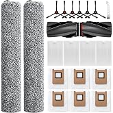 NIXOOT 21 Pack Replacement Parts for Eufy C28 Omni Robot Vacuum | Maintenance Kit (21-Pack), Roller Brush, Mop Pads, HEPA Filters, Dust Bags, Side Brushes