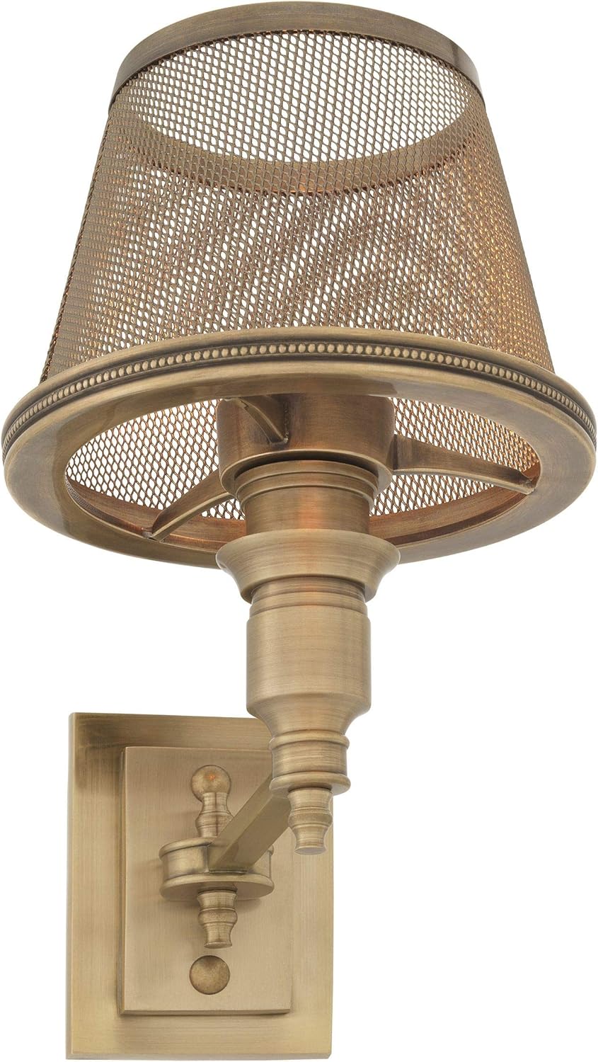 brass wall candle holders on Home Kitchen Luxury Home Decor Accents Brass Wall Sconce Candle Stick Holder Including Shade And Adjustable Swing Arm Eichholtz Lexington Candle Sconces