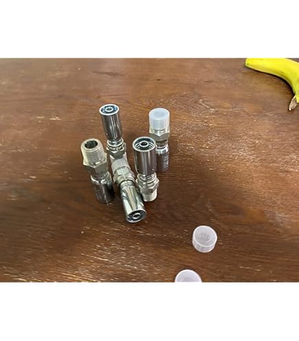 5-Pack Female Pipe Swivel Fittings - 3/8 Inch Hose With 3/8 Threads Hydraulic