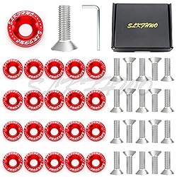 SLKFHWO 6063-T6 Hard Aluminum Alloy Fender Washer
