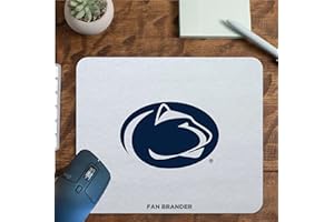 Fan Brander NCAA Mousepad for Home, Office, and Gaming (Penn State Nittany Lions Mouspad)