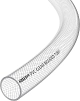 AP Automotive 25mm Clear PVC Braided Hose 3m Air Water Oil Food Flexible Tube view 2