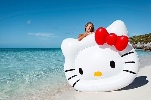 GETFLOATY Giant Hello Kitty Swimming Float Kawaii Pool Floater