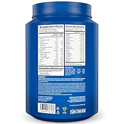 BIRDMAN Falcon Vegan Protein Powder Organic, Stevia