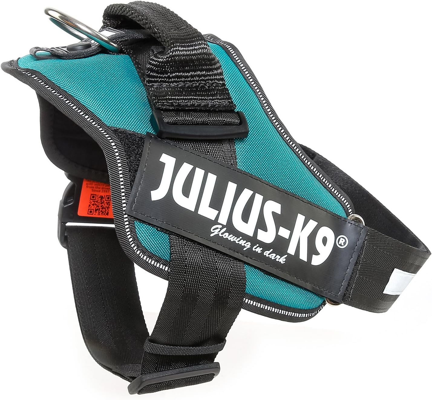 Julius-K9, 16IDC-PG-1, IDC Powerharness, dog harness, Size: L/1, Petrol Green - Image 4