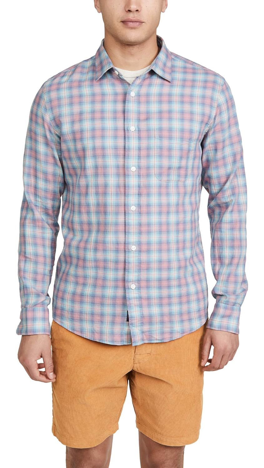 Buy Faherty Men's Everyday Shirt, Summerland Plaid, Small at Amazon.in