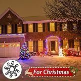 Vaktop Gutter Hooks for Outdoor Lights 120PCS Mini S Clips for Xmas Party view 4