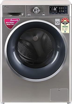 LG 9 Kg 5 Star Inverter Wi-Fi Fully-Automatic Front Loading Washing Machine (FHT1409ZWS, VCM, Steam)