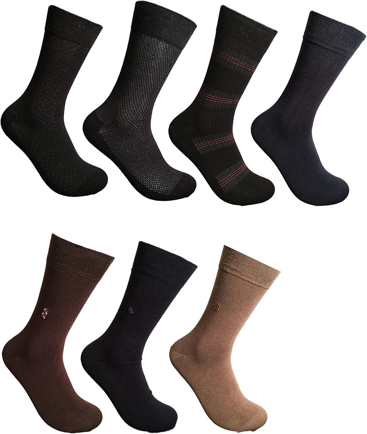 3 Pack Men's Clothing High Quality Antibacterial Bamboo Ankle Socks UK