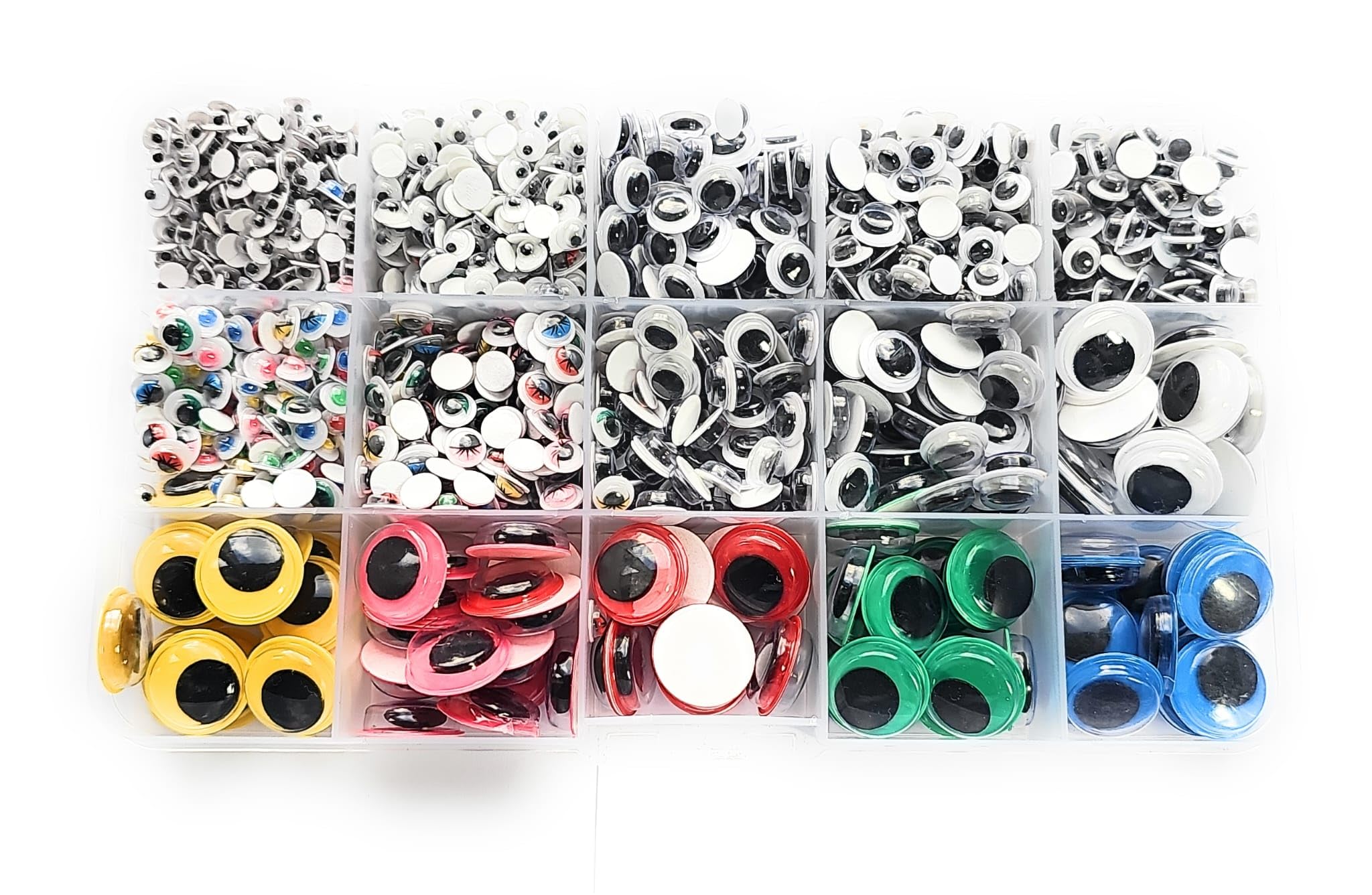 1500 Pieces Wiggle Eyes