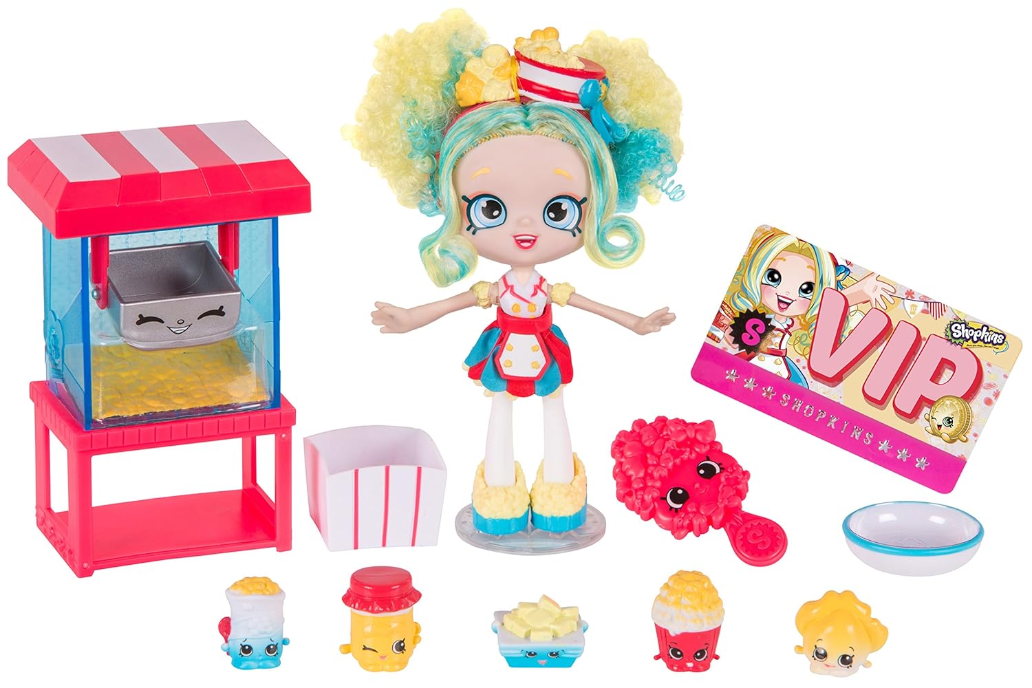 Shopkins Popcorn Stand $13.99 & Wardrobe Playset $9.99