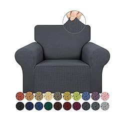 KEKUOU Stretch Single Sofa Slipcover 1 Piece Couch
