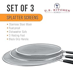 U.S. Kitchen Supply 3-Piece Stainless Steel