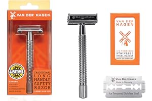 Van Der Hagen Safety Razor Kit 110MM, Chrome