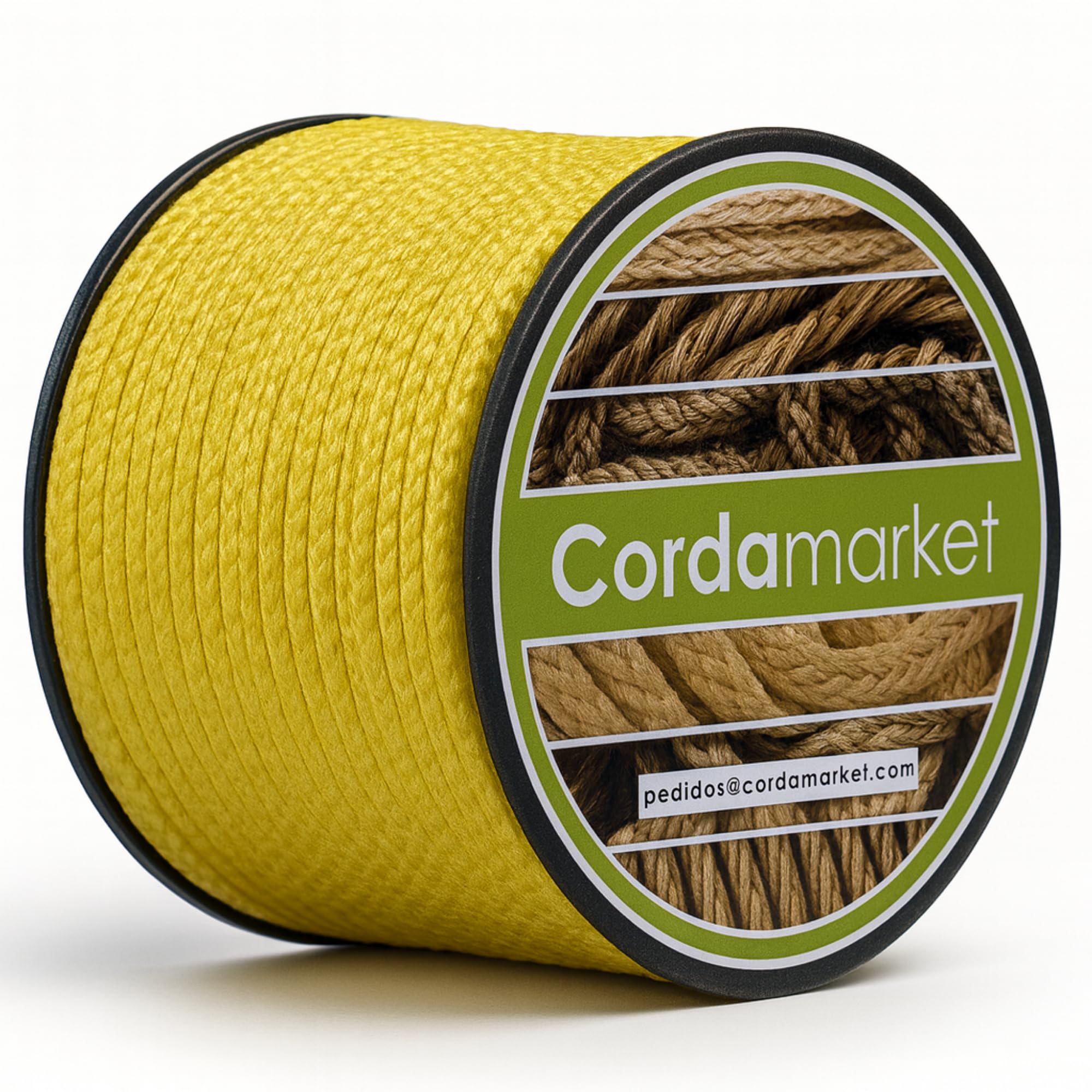 Cordamarket Driza Dyneema Rope, Unisex Adult, unisex-adult, CDMKDYA040020, lemon tree, 20