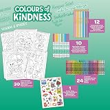 Crayola Colours of Kindness Art Case 70+ Pieces Crayons Markers Pencils view 4