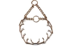 Herm Sprenger Curogan Prong Dog Training Collar Ultra-Plus Pet Pinch Collar Hypoallergenic Nickel Free No-Pull Collar for Dogs Made in Germany 2.25mm x 16in Small