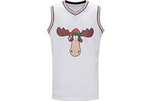 YWIES Griswold #00 Movie Christmas Basketball Jerseys Stitched Letters and Numbers S-XXXL