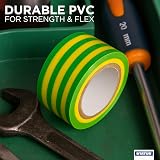 Status Electrical Tape 5 Pack 10m Assorted Colours PVC Insulation Tape view 3