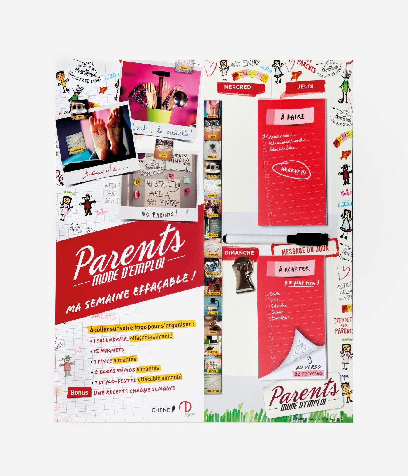 Calendrier Effacable Aimante 2016 2017 Parents Mode D Emploi Hors Collection Editions Du Chene 9782812314629 Amazon Com Books
