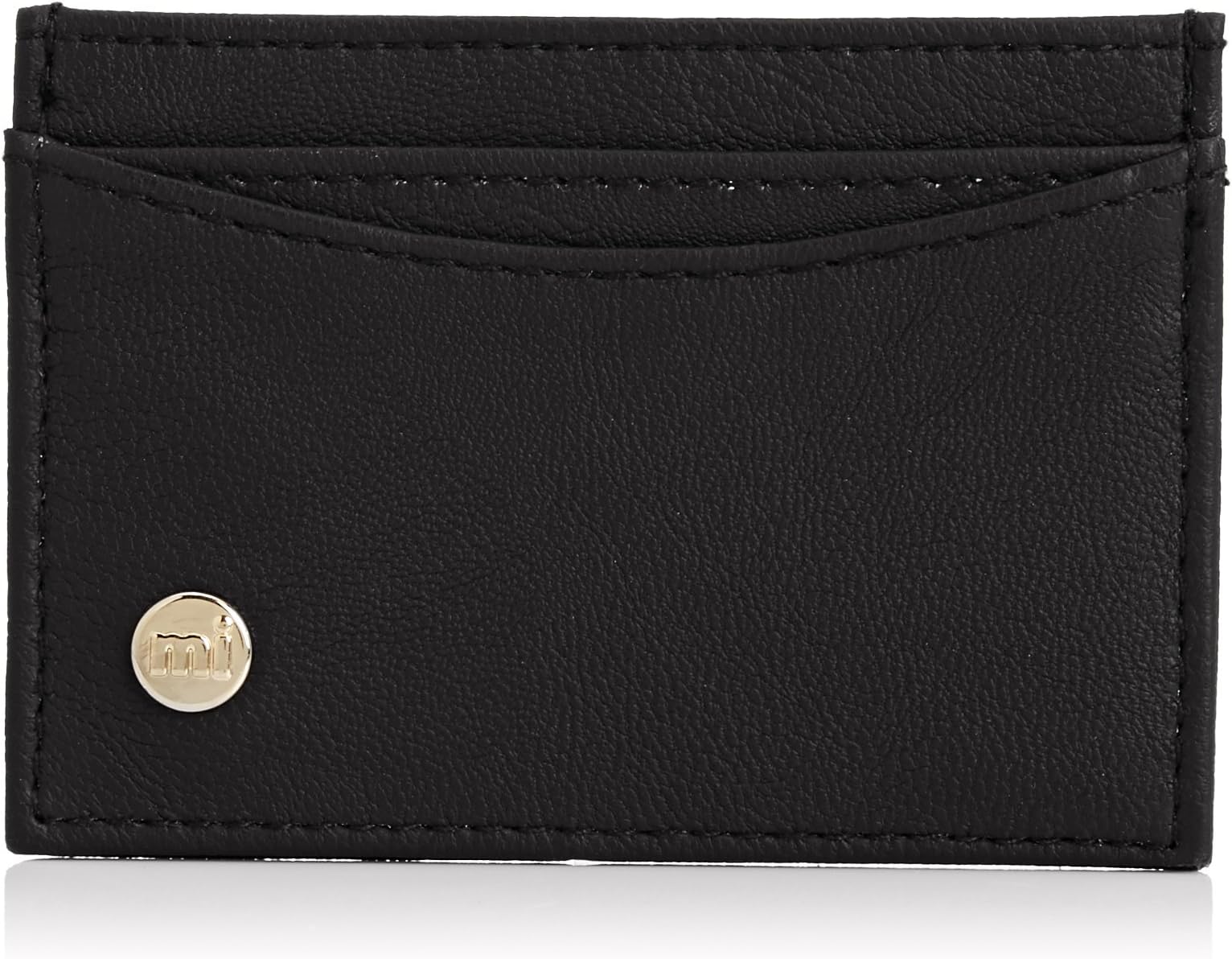 Mi-Pac Matte Black Card Holder - Black