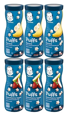 graduates puffs cereal snack