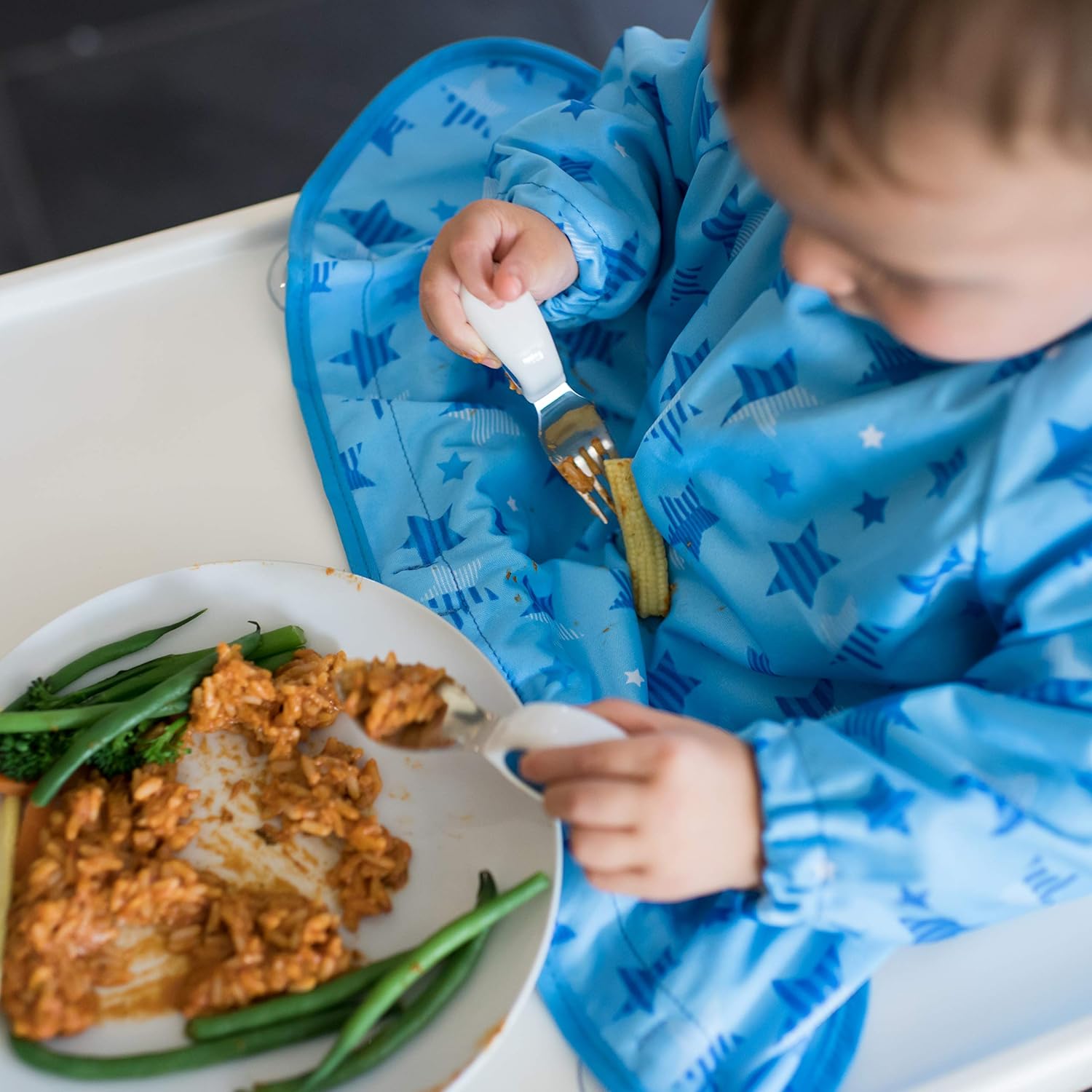 weaning coverall bib