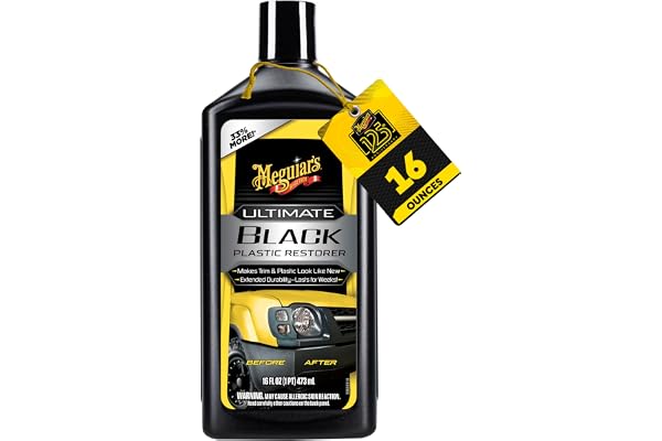 Meguiar's Ultimate Black Plastic Restorer -16oz.