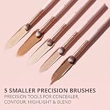 Lamora Kabuki Makeup Brush Set 10 Pc Synthetic Premium Brushes view 6