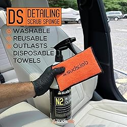 Suds Lab DS Microfiber Detailing Scrub Pad 2 Pack
