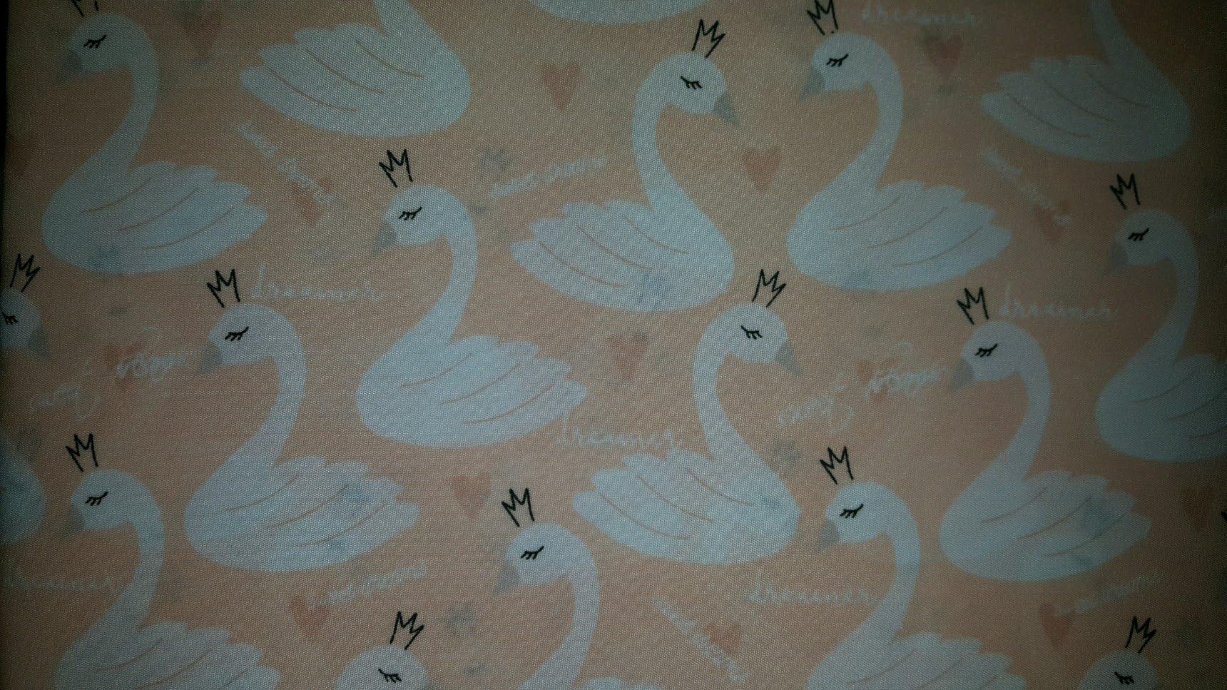 Ivy Hill Home Peach Swan 3 Pc Twin Bedding Sheet Set
