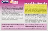 Johnsons Veterinary 4Fleas Tablets for Puppies and Small Dogs 6 Count view 2