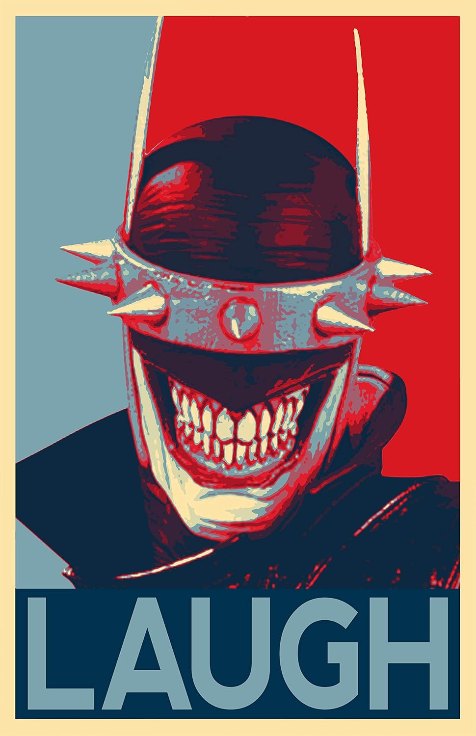 Amazon Com The Batman Who Laughs Poster Illustration Baman Joker Superhero Comic Book Pop Art Home Decor Print 11x17 Inches Posters Prints