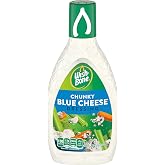 Wish-Bone Chunky Blue Cheese Salad Dressing, 15 FL OZ | Fits a low carb lifestyle; pour dressing over fresh salads, toss it in with vegetables, use as a marinade, or serve as a dip