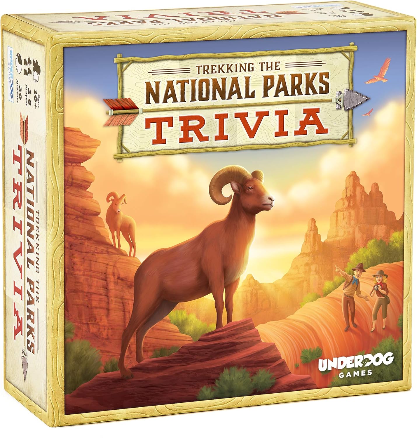 Trekking The National Parks: The Family Trivia Game