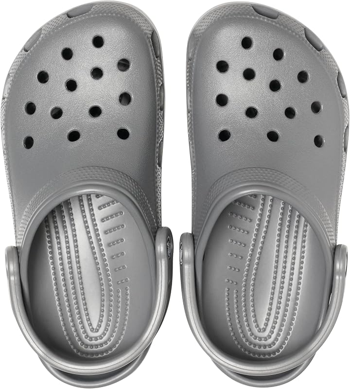 Unisex Classic Clog, Slate Grey, 33/34 EU