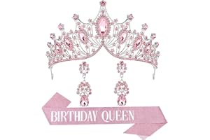 IRYCSSCE princess tiara，birthday princess gold crown for women，prom queen sash and tiara set， gothic tiaras，belle girl aurora crowns， princess adult woman, black swan