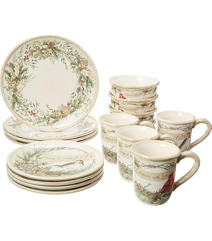 Amazon.com | Johnson Brothers Friendly Village 20-Piece Dinnerware