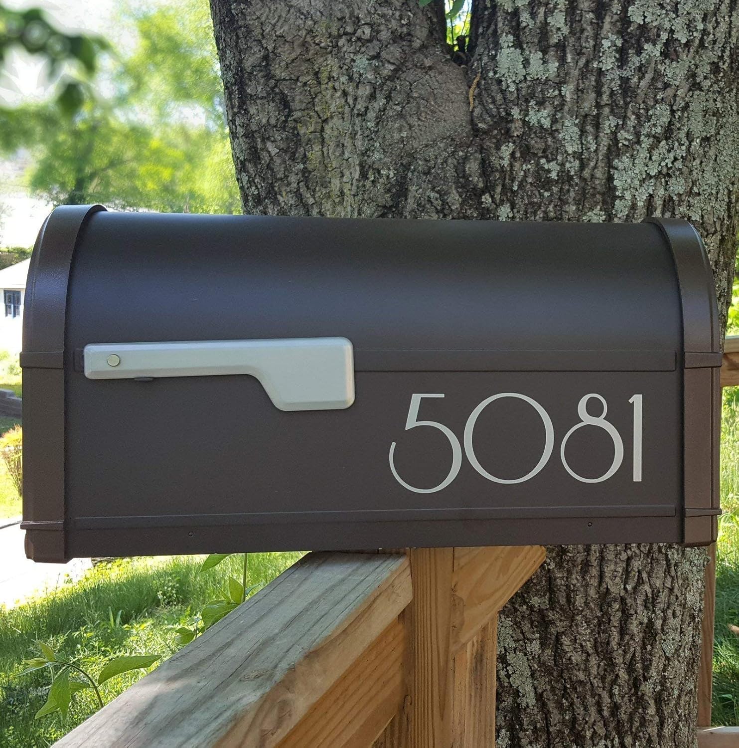 Paintings - Two sets of Art Nouveau Style Mailbox Numbers