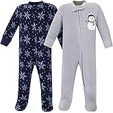 Hudson Baby Unisex Baby Fleece Sleep and Play