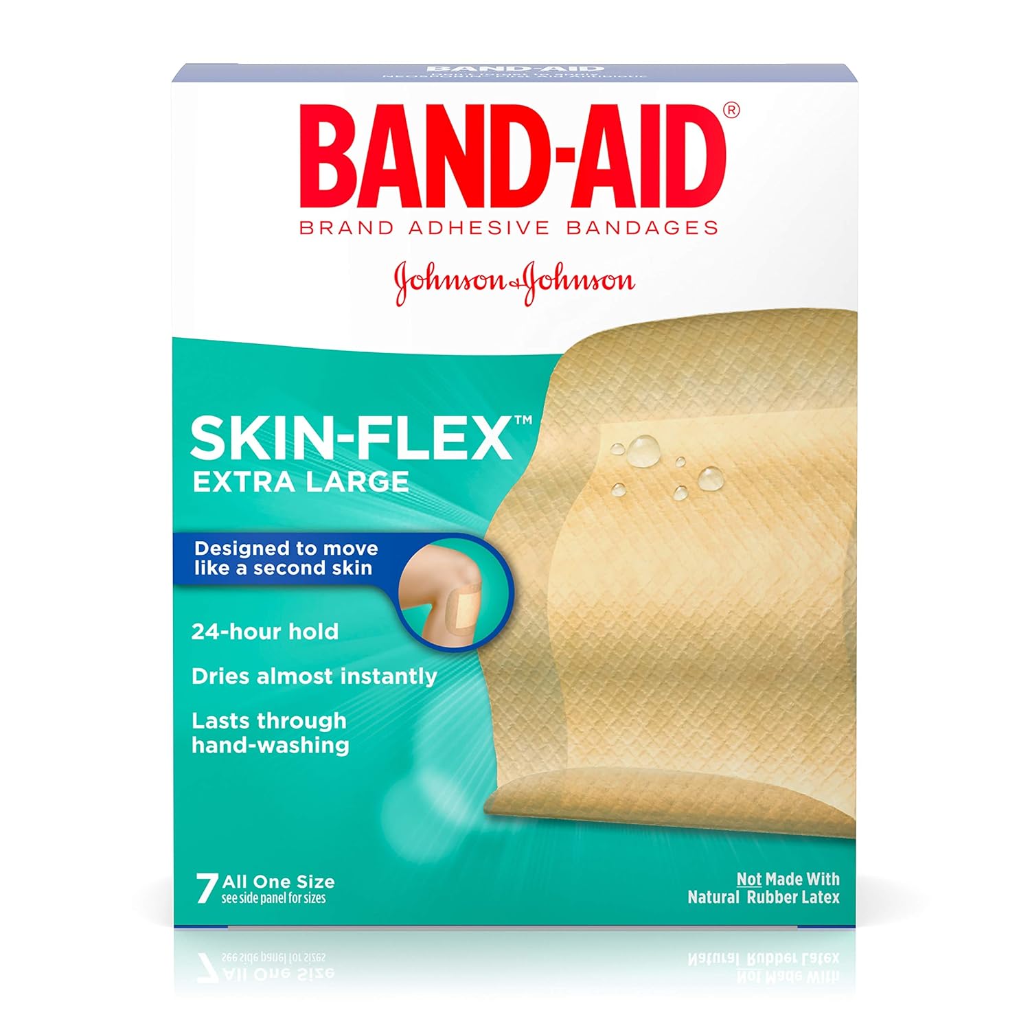 BandAid Brand SkinFlex Adhesive Bandages for First Aid