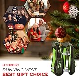 UTOBEST 5L Running Vest Hydration Pack 1.5L Bladder Adjustable Reflective view 2
