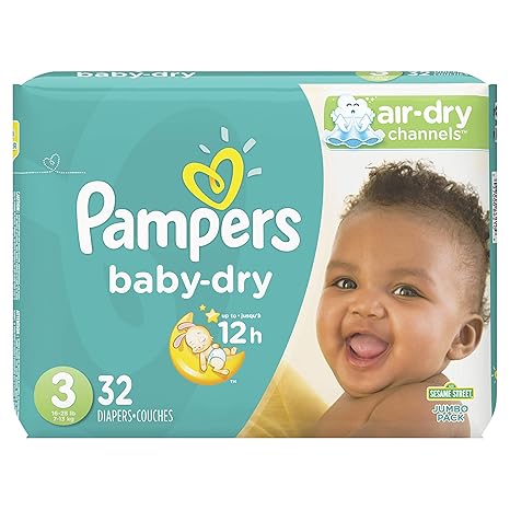 amazon pampers baby dry size 3